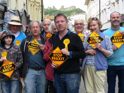 Hastings Rye Lib Dems winning here